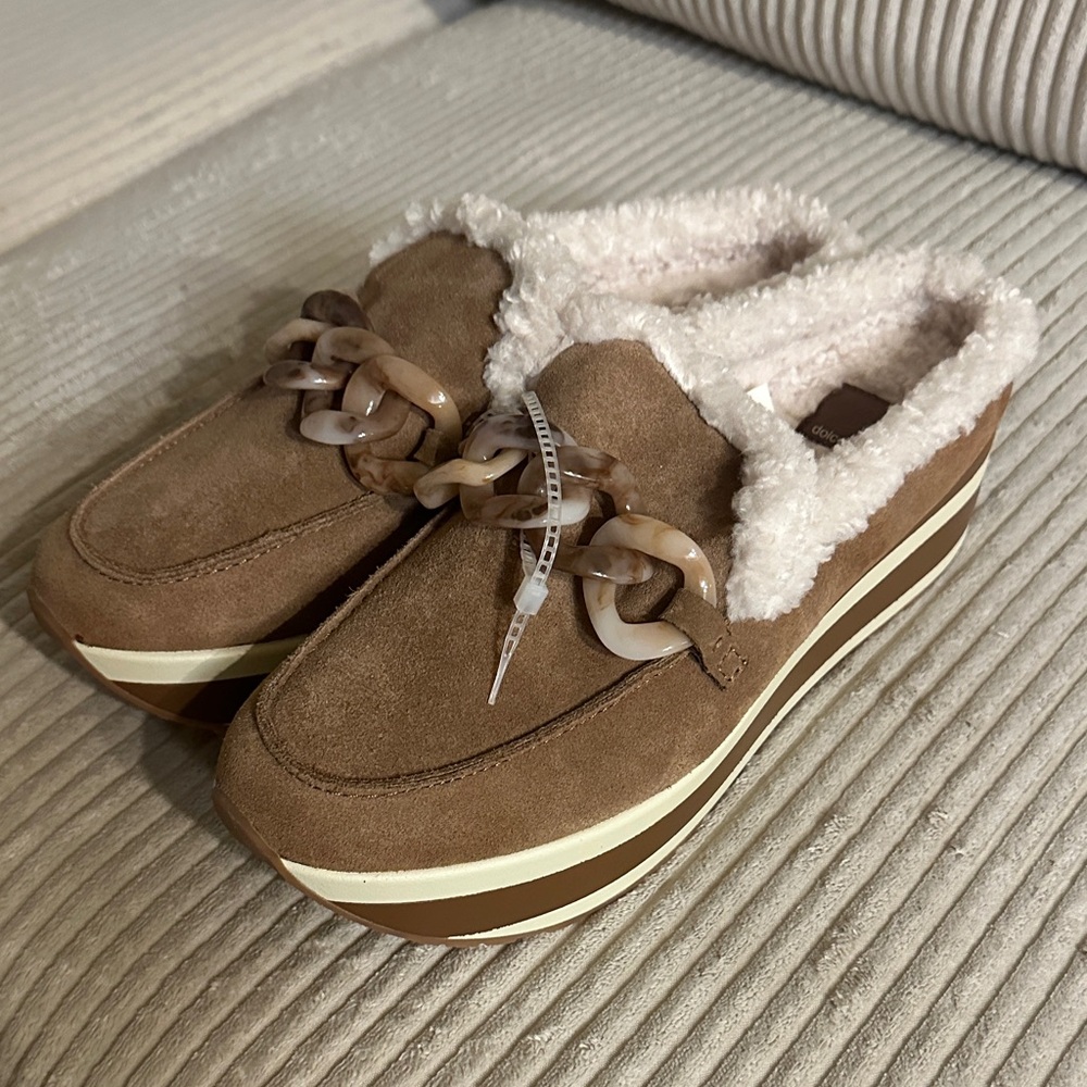 Dolce Vita Cozy Brown Suede Women's Shoes